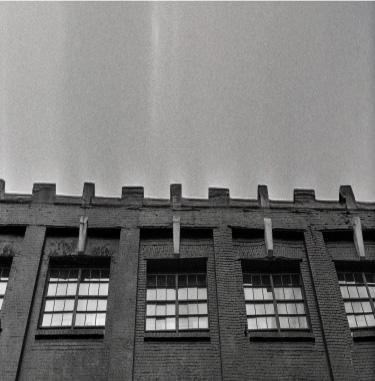 Cummins Station viewed from the ground up.